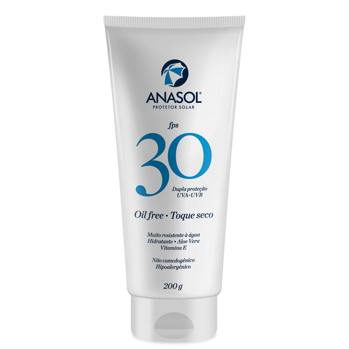 Protetor Solar Corporal Lo��o Toque Seco - 200g FPS 30 - Anasol