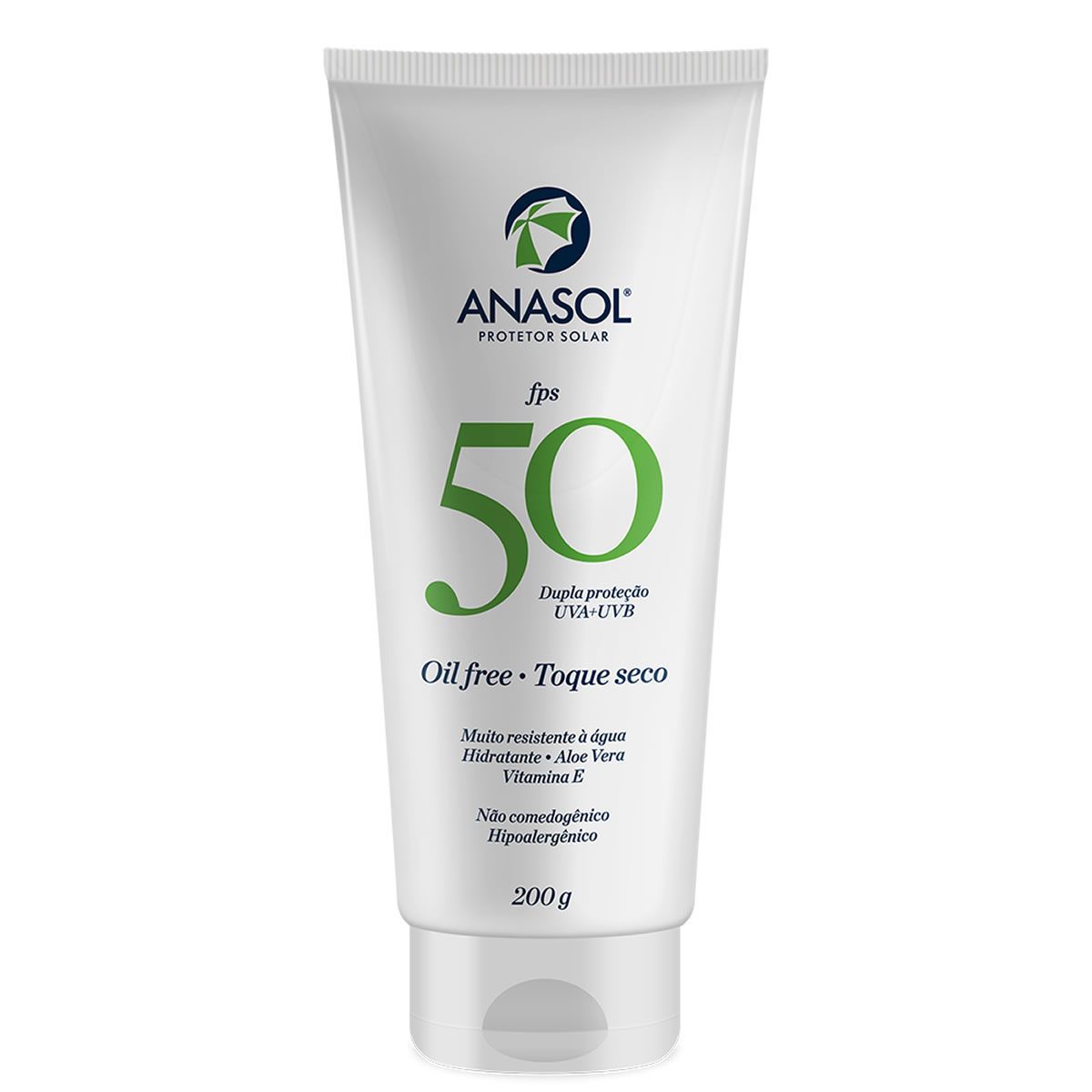 Protetor Solar Corporal Lo��o Toque Seco - 200g FPS 50 - Anasol