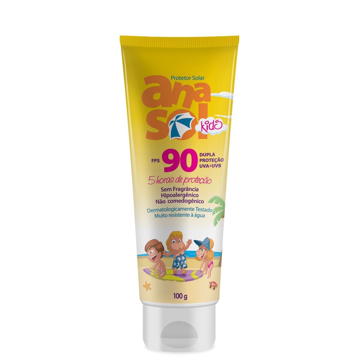 Protetor Solar Kids Corporal - 100g FPS 90 - Anasol