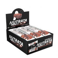 Barra Protobar Choco Whey - 9 Unidades de 70g Chocolate com Nibs de Cacau - Nutrata