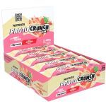Proto Crunch Bar - 10 Barras de 60g Morango - Nutrata*** Data Venc. 30/08/2024