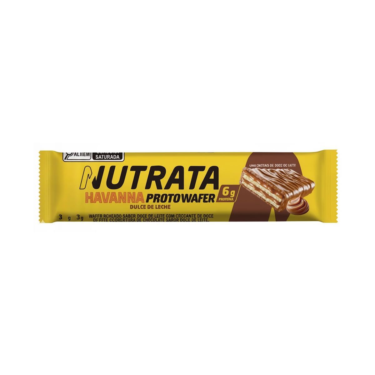 Proto Wafer - 1 Unidade De 30g Doce de Leite Havanna - Nutrata