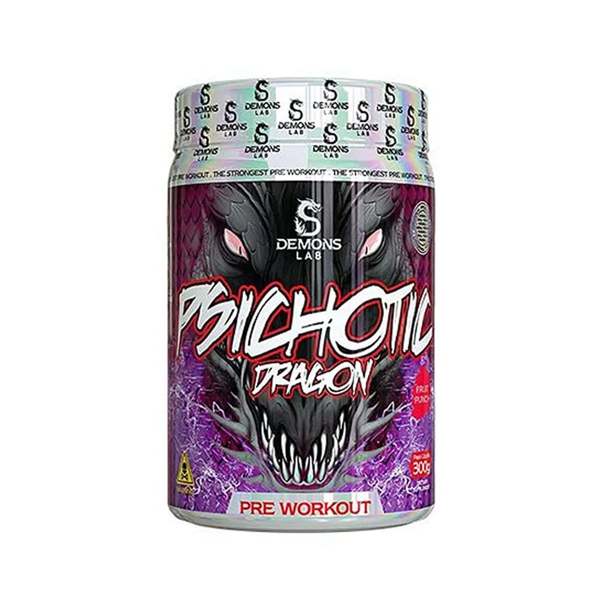 Psichotic Dragon - 300g Fruit Punch - Demons Lab