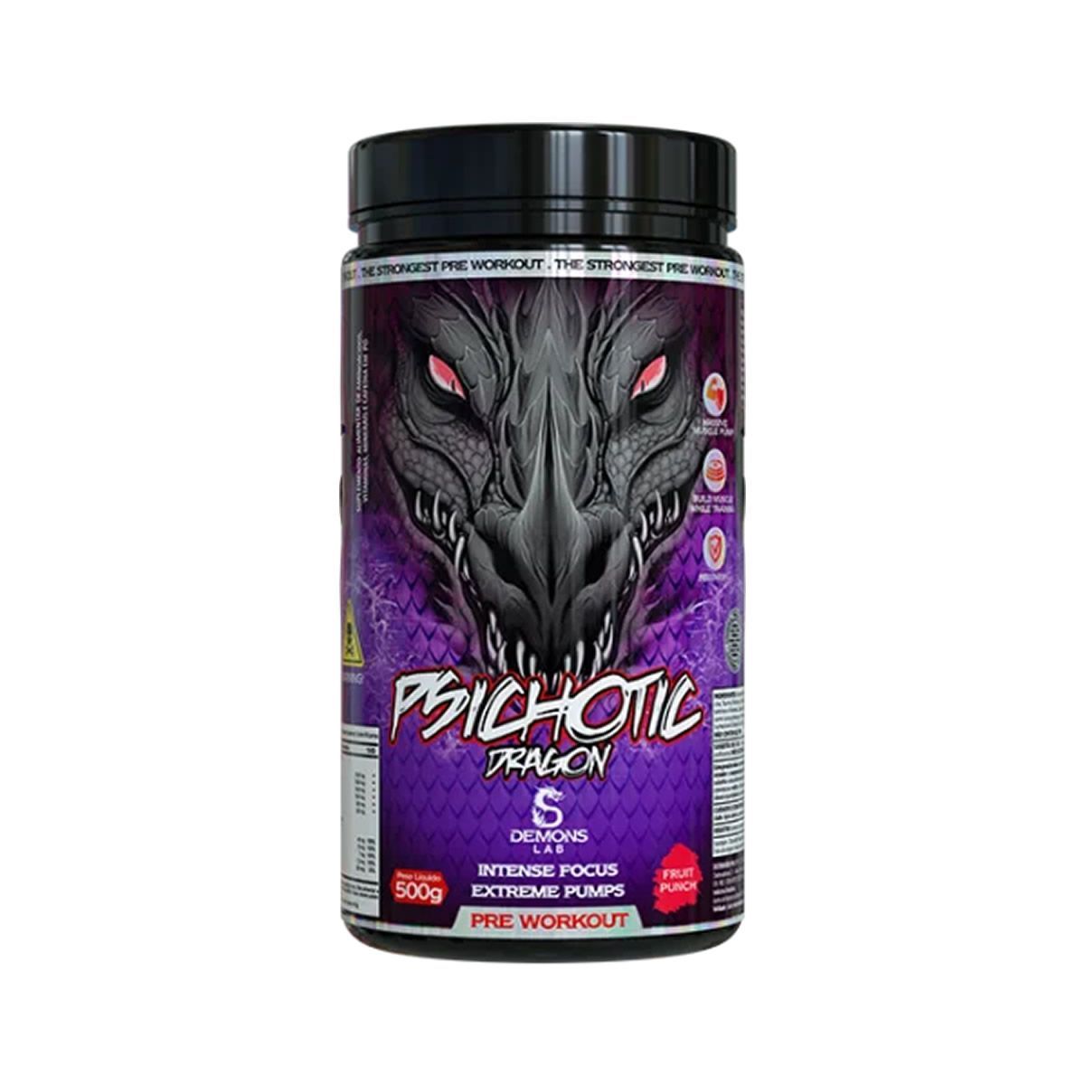Psichotic Dragon - 500g Fruit Punch - Demons Lab