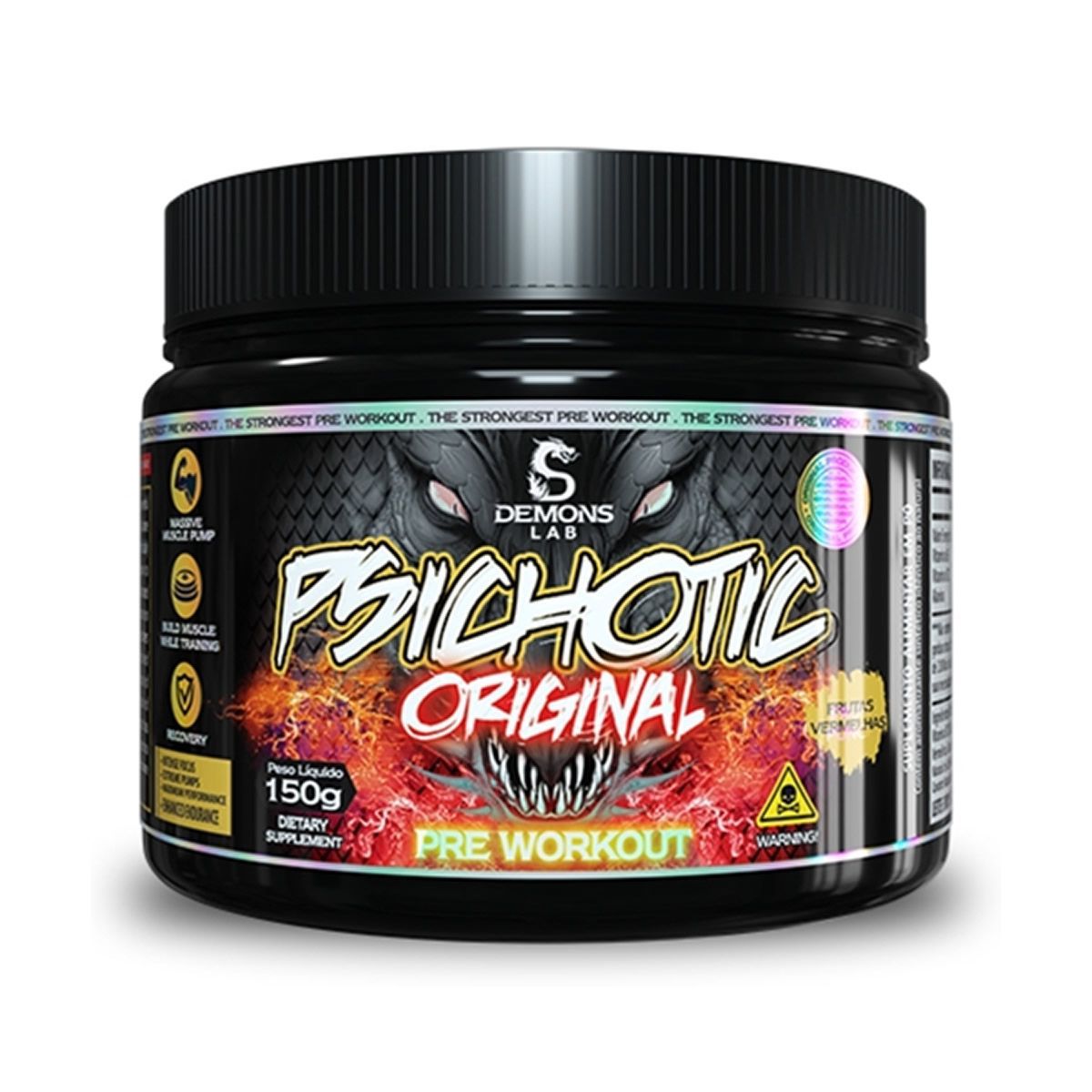Psichotic Original - 150g Frutas Vermelhas - Demons Lab