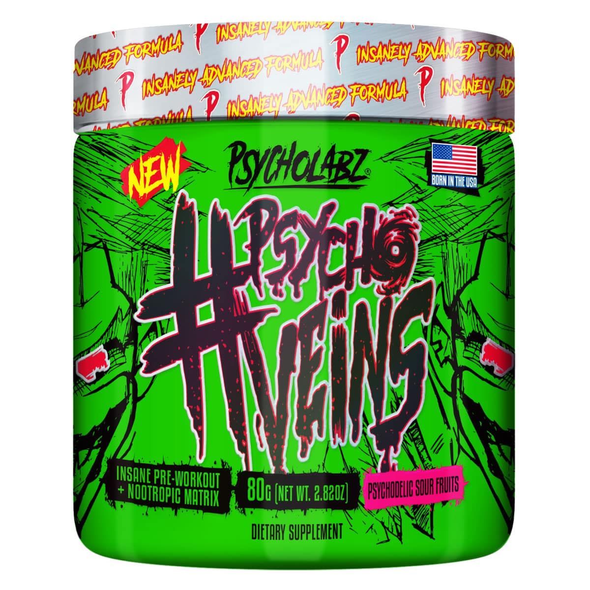 Psycho Veins - 80g Psychodelic Sour Fruits - Arnold Nutrition