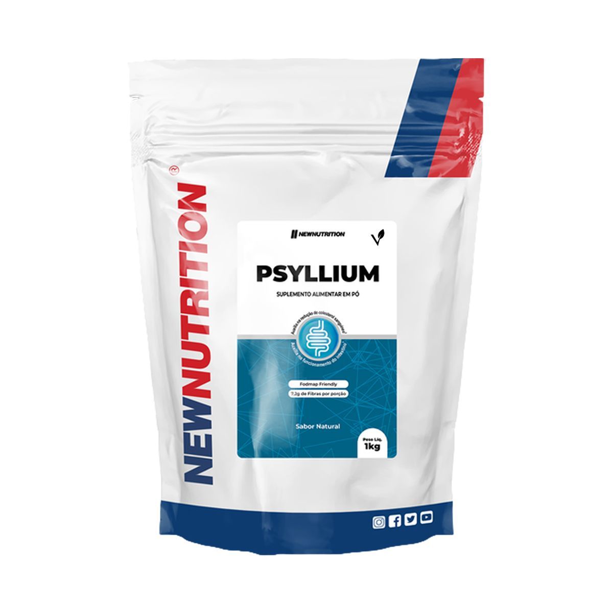 Psyllium - 1000g Natural - NewNutrition