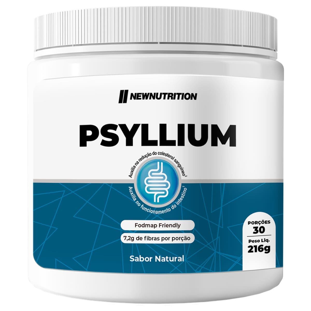 Psyllium - 216g Sem Sabor- NewNutrition