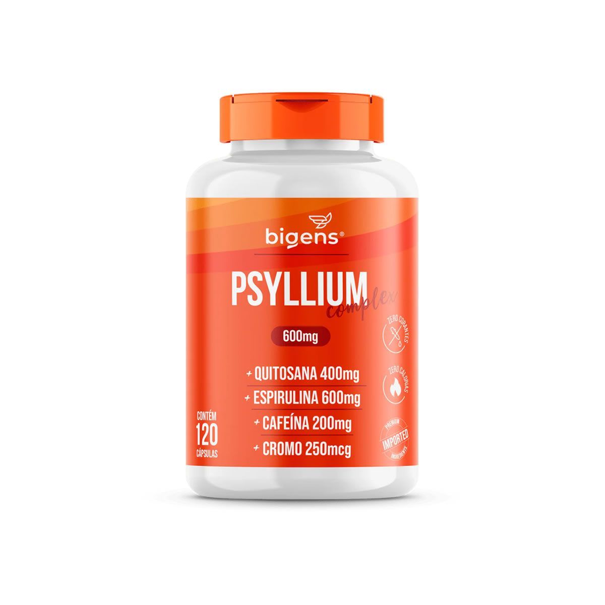 Psyllium Complex - 120 C�psulas - Bigens