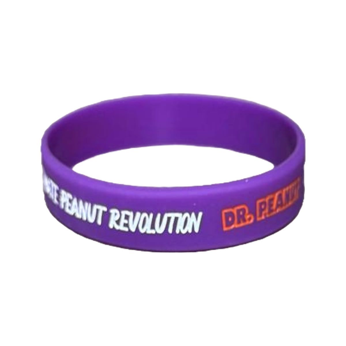 Pulseira de Silicone -  Roxa - Dr Peanut