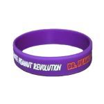 Pulseira de Silicone -  Roxa - Dr Peanut