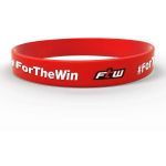 Pulseira de Silicone - Vermelha - FTW