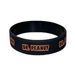 Pulseira de Silicone - Preta -Dr. Peanut