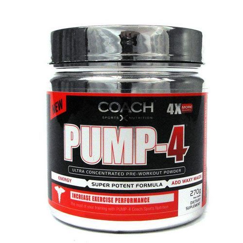 Pump-4 - 270g Guarana - Coach