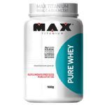 Pure Whey - 900g Morango - Max Titanium