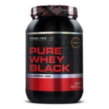 Pure Whey Black - 900g Morango - Probiotica