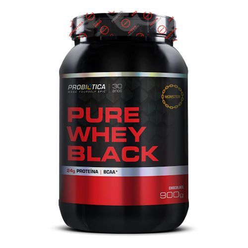 Pure Whey Black - 900g Chocolate - Probiotica