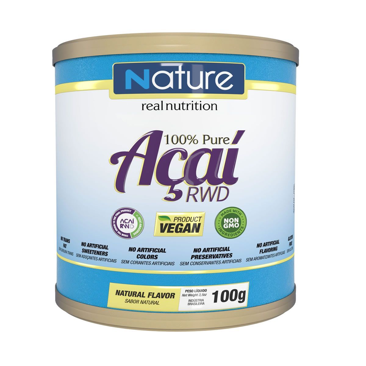 100% Puro A�a� - 100g - Nutrata