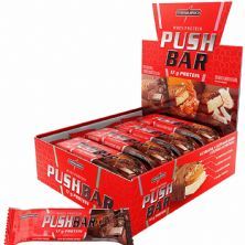 Push Bar Protein - 8 Unidades 60g Double Chocolate - IntegralM�dica