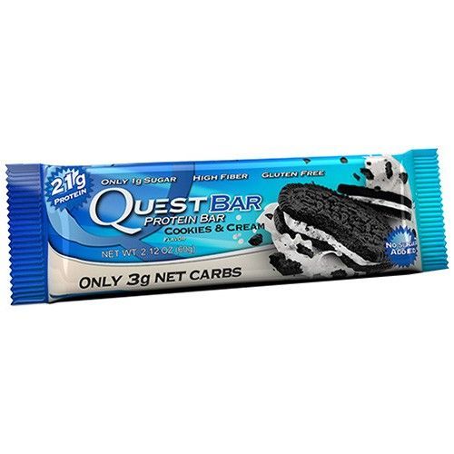 QuestBar Protein - 60g - Cookies & Cream - Quest Nutrition
