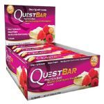 QuestBar Protein - Cx 12 barras 60g - White Chocolate Raspberry - Quest Nutrition