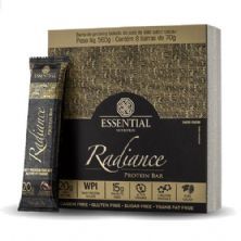 Radiance Protein Bar - 8 Unidades 70g Cacau - Essential Nutrition