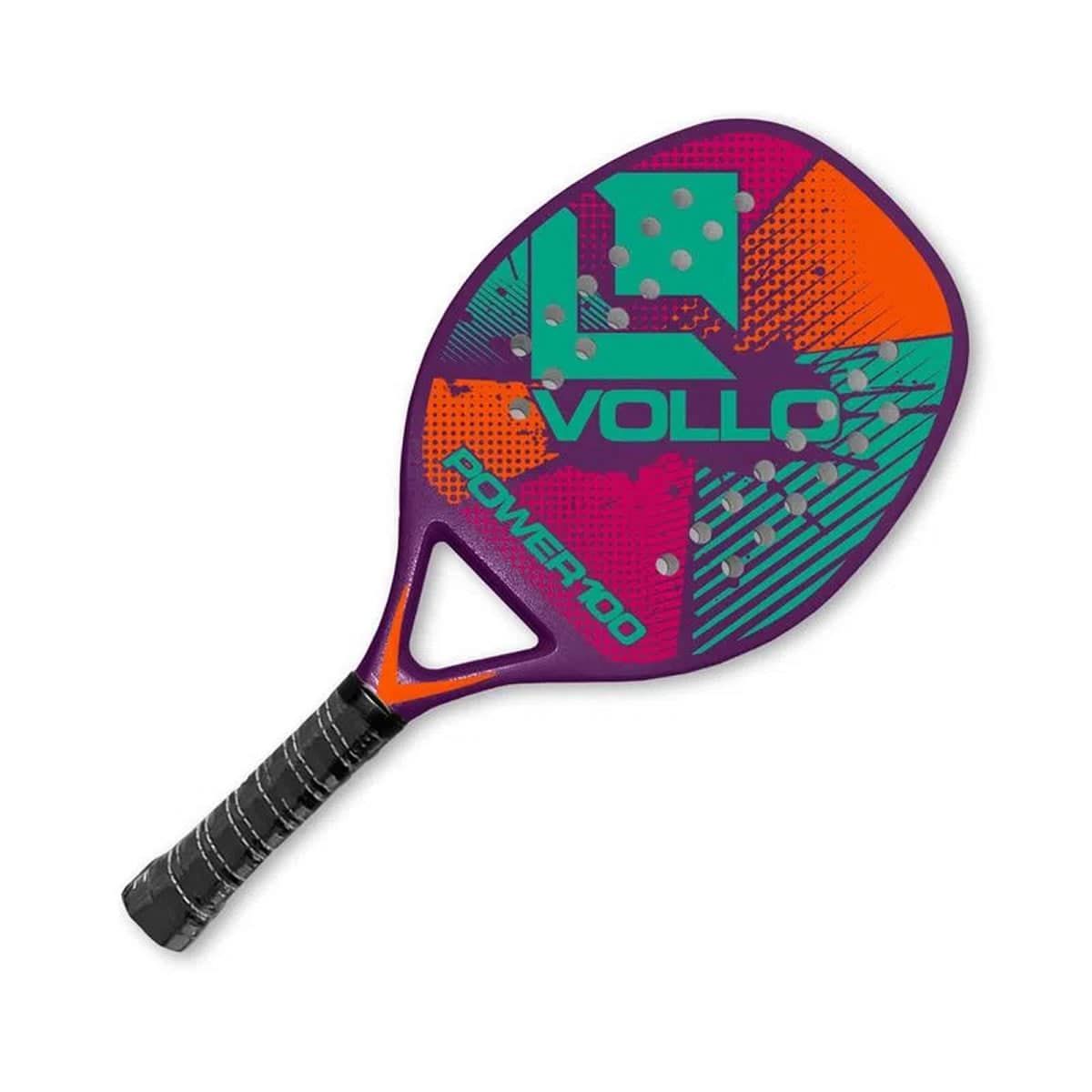 Raquete de Beach Tennis (Tenis de Praia) - Roxa - Vollo Sports