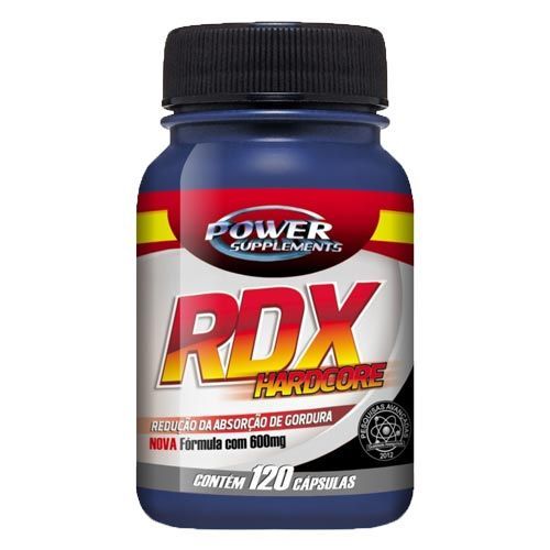 RDX Hardcore 600mg - 120 C�psulas - Power Supplements