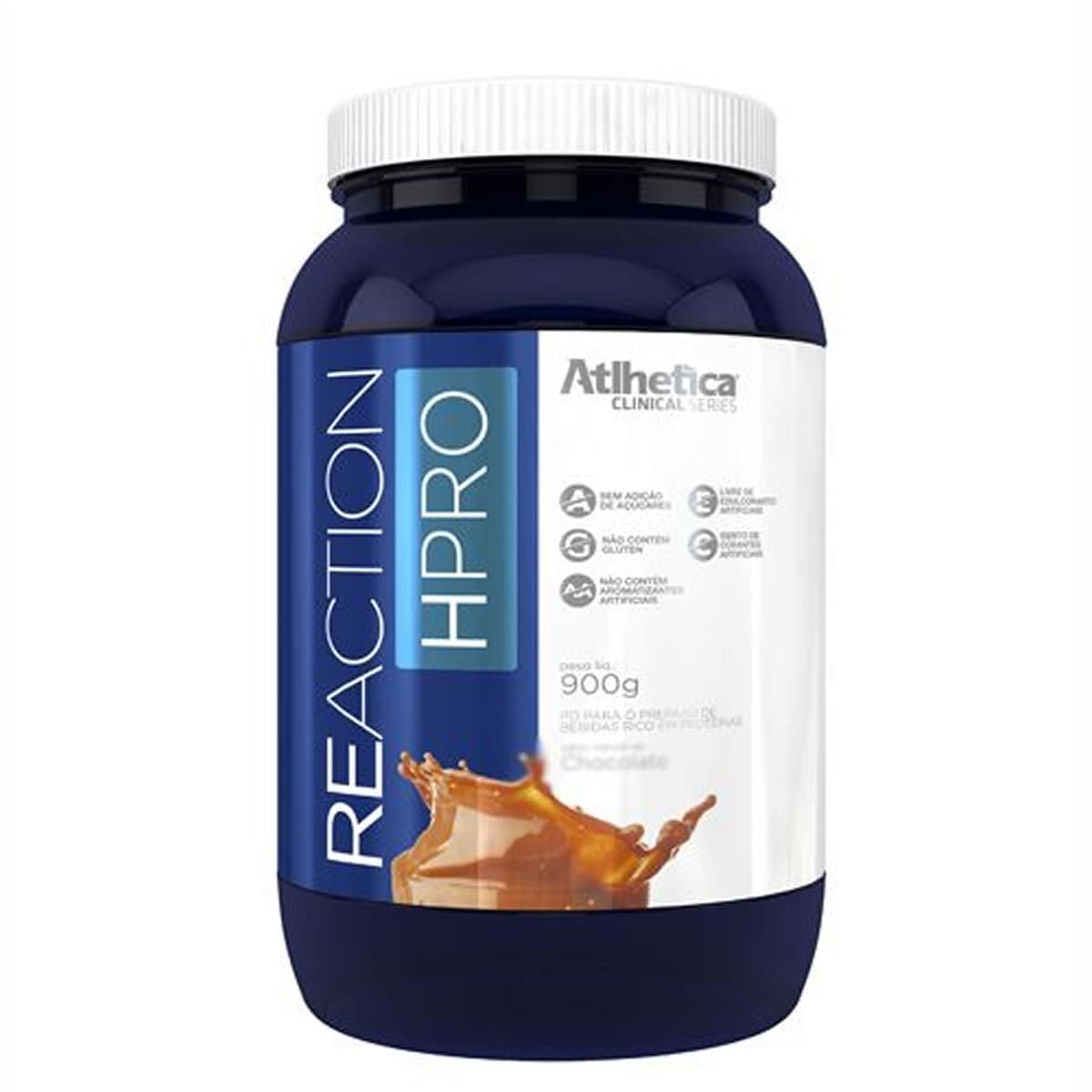 Reaction HPRO - 900g Chocolate - Atlhetica Nutrition