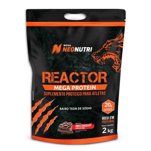 Reactor Mega Protein - 2000g Chocolate Sui�o - NeoNutri