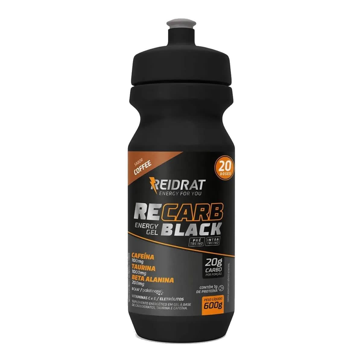 Recarb Energy Gel Black Squeeze - 600g Coffee - Reidrat