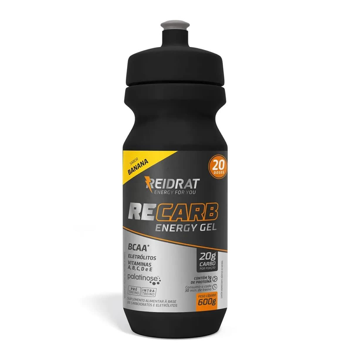 Recarb Energy Gel Squeeze - 600g Banana - Reidrat*** Data Venc. 14/03/2025