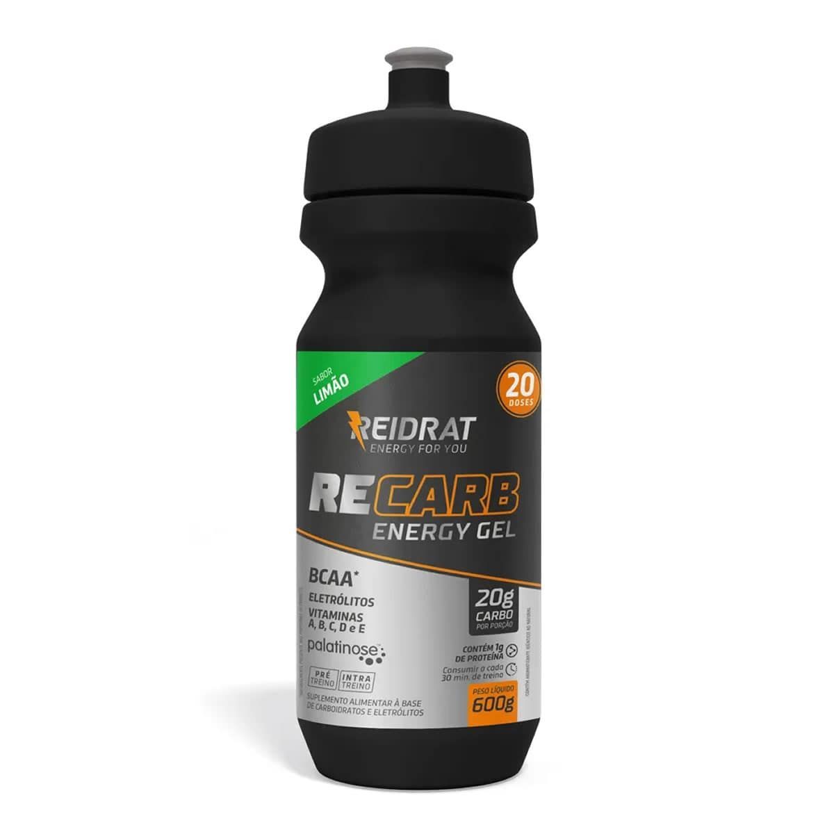 Recarb Energy Gel Squeeze - 600g Lim�o - Reidrat*** Data Venc. 06/03/2025