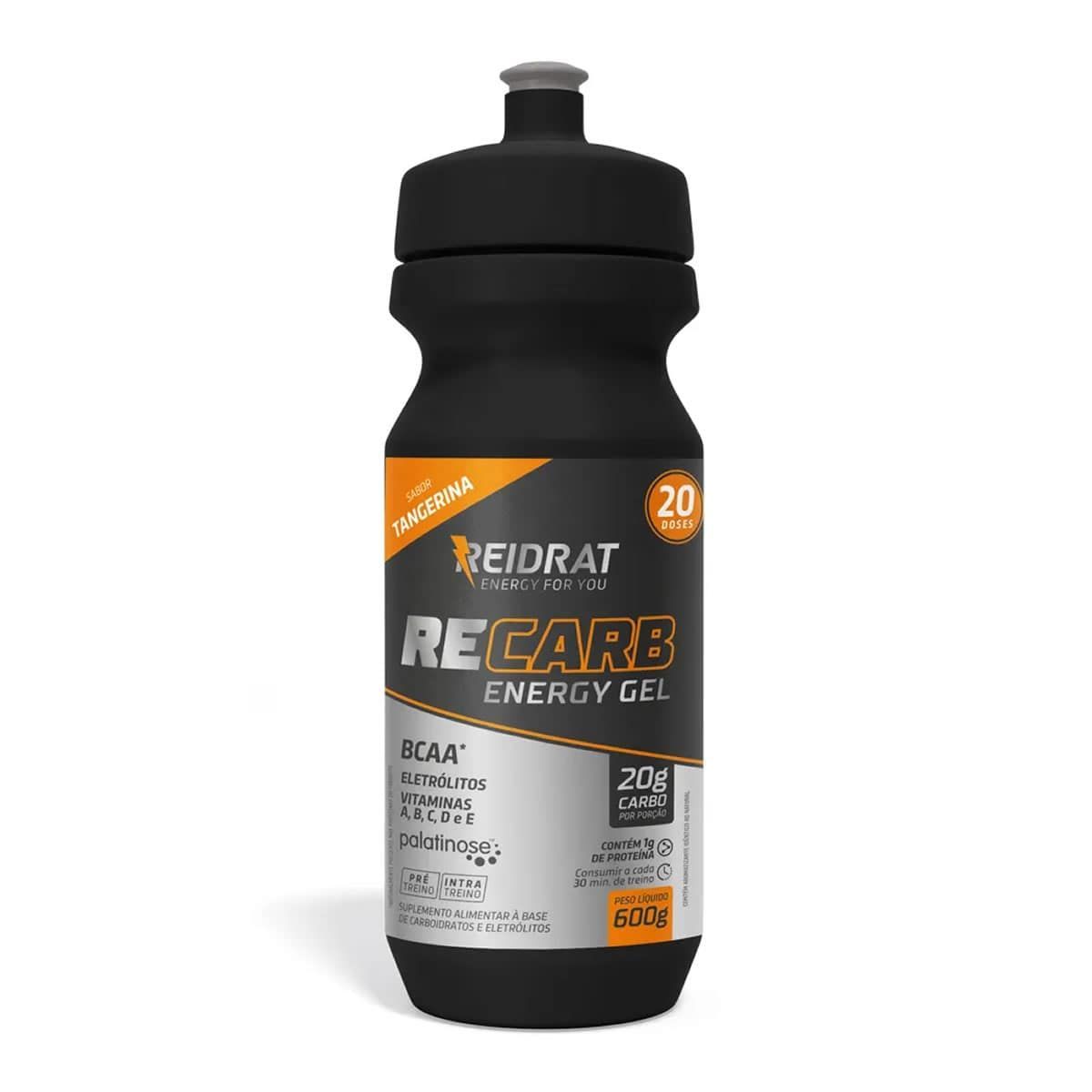 Recarb Energy Gel Squeeze - 600g Tangerina - Reidrat