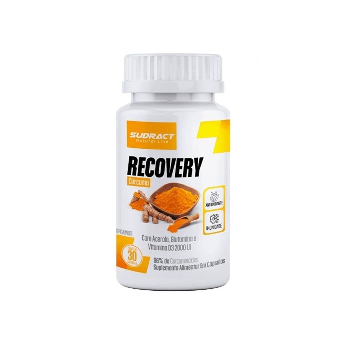 Recovery C�rcuma - 30 C�psulas - Sudract Nutrition