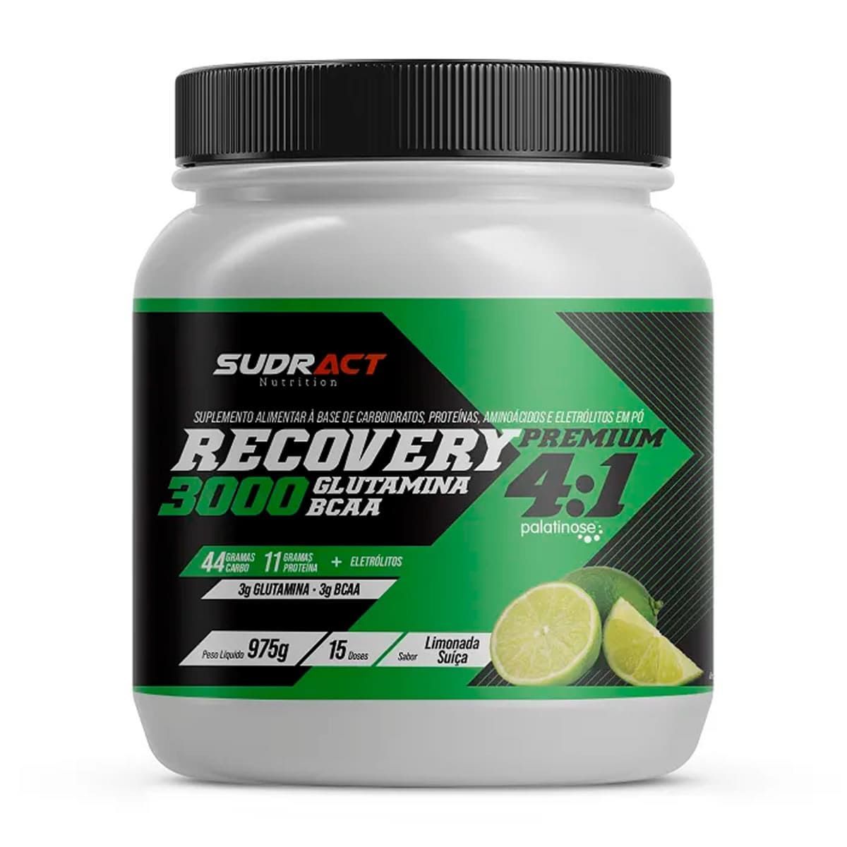 Recovery Premium 4:1 - 975g Limonada Sui�a - Sudract Nutrition*** Data Venc. 05/04/2023