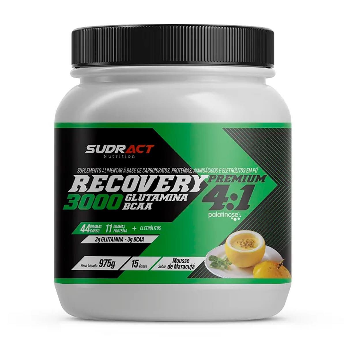 Recovery Premium 4:1 - 975g Mousse de Maracuj� - Sudract Nutrition*** Data Venc. 05/04/2023