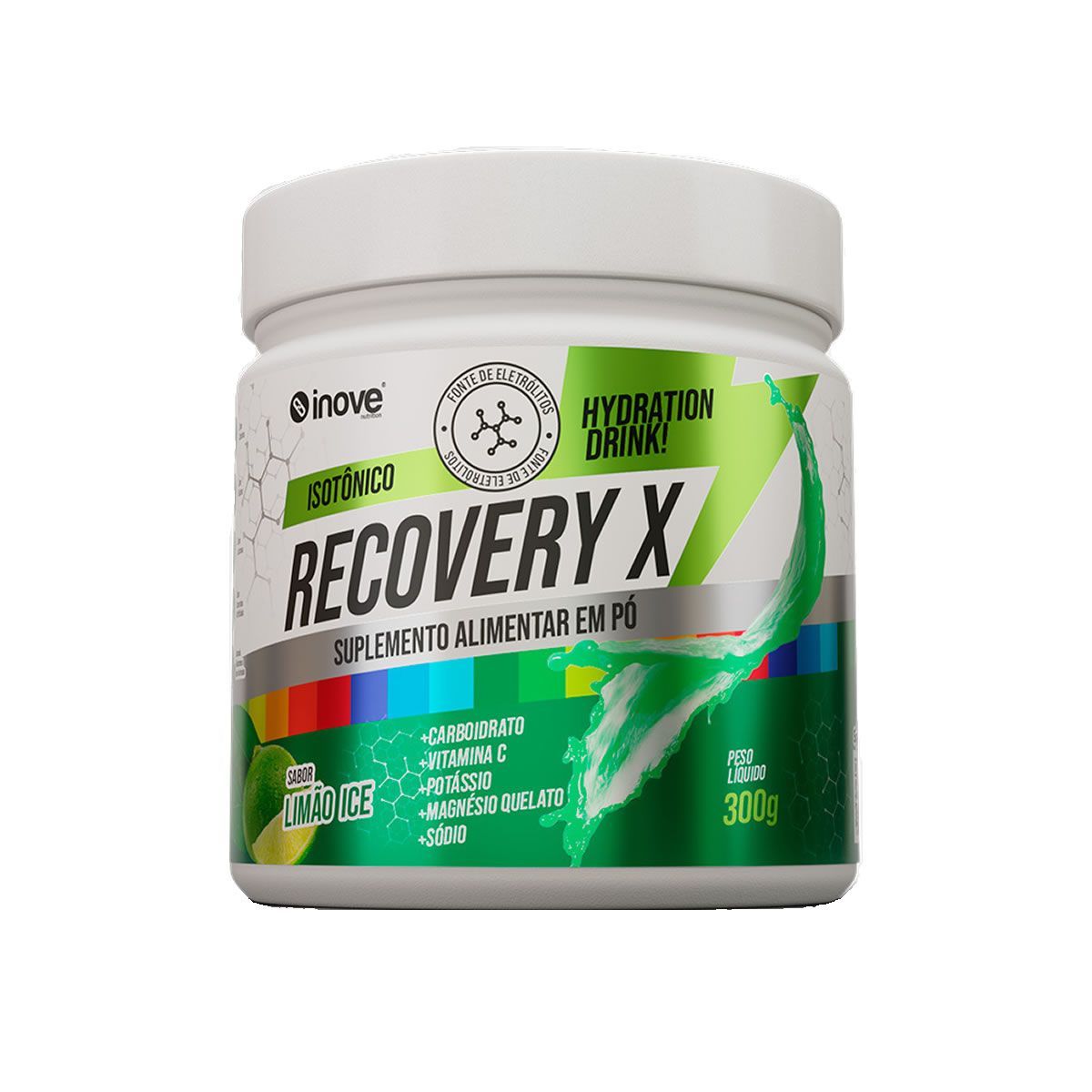Recovery X - 300g Lim�o Ice - Inove