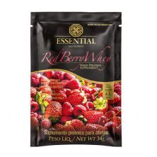 Red Berry Whey - 1 Sach� 34g Frutas Vermelhas - Essential Nutrition