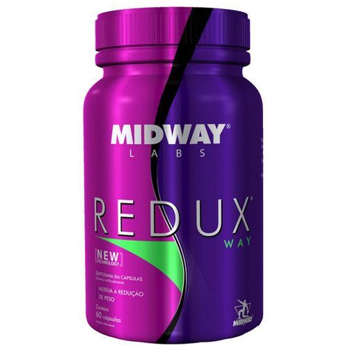 Redux Way - 60 C�psulas Quitosana - Midway
