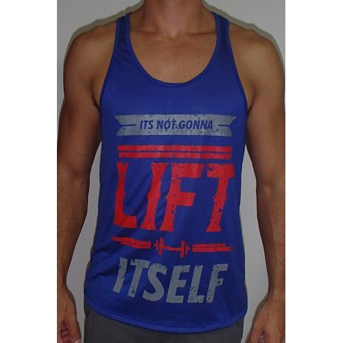 Regata Cavada Masculina LIFT ITSELF - Azul Marinho Tamanho G