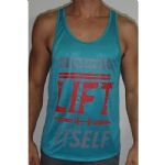 Regata Cavada Masculina LIFT ITSELF - Verde Agua Tamanho M