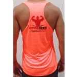 Regata Cavada Masculina OTIMANUTRI - Laranja Neon Tamanho M
