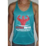 Regata Cavada Masculina OTIMANUTRI - Verde Agua Tamanho G