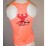 Regata Feminina OtimaNutri - Laranja Neon Tamanho G