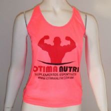 Regata Feminina OtimaNutri - Pink Neon Tamanho G