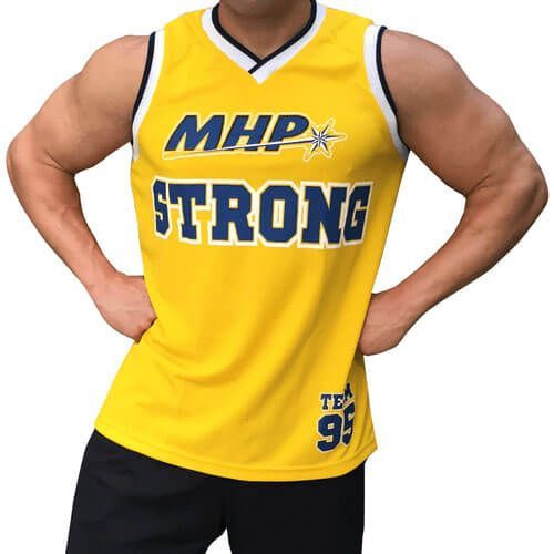 Regata Masculina MHP - Amarelo Tamanho P