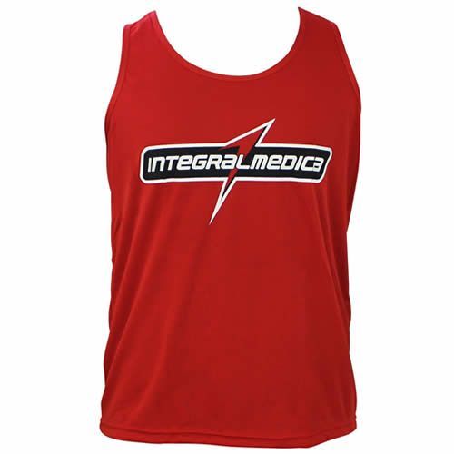 Regata Masculina Dry Fit - Vermelha Tamanho G- Integralm�dica