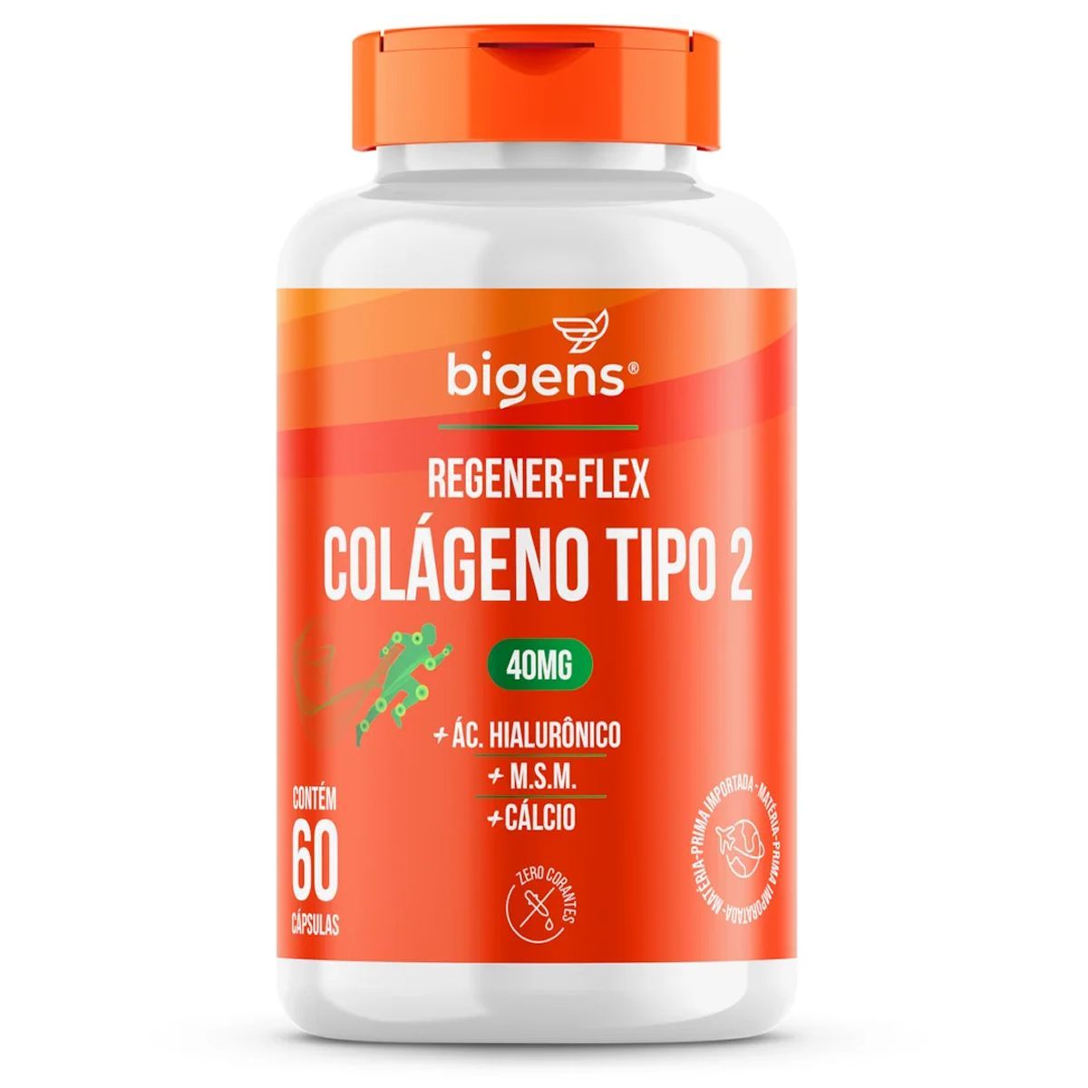 Regener Flex Col�geno Tipo 2 - 60 C�psulas - Bigens