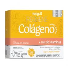 Reggene Col�geno Verisol + Mix de Vitaminas Maracuj� com Camomila 30 Sach�s de 5g - Katigu�